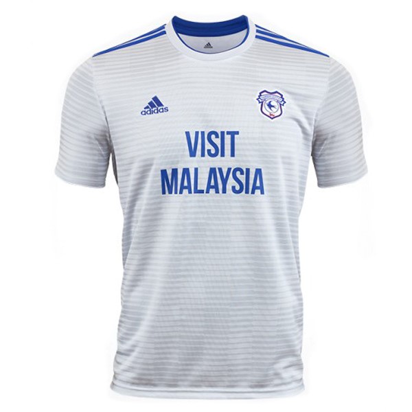 Trikot Cardiff City Auswarts 2018-19 Weiß Fussballtrikots Günstig